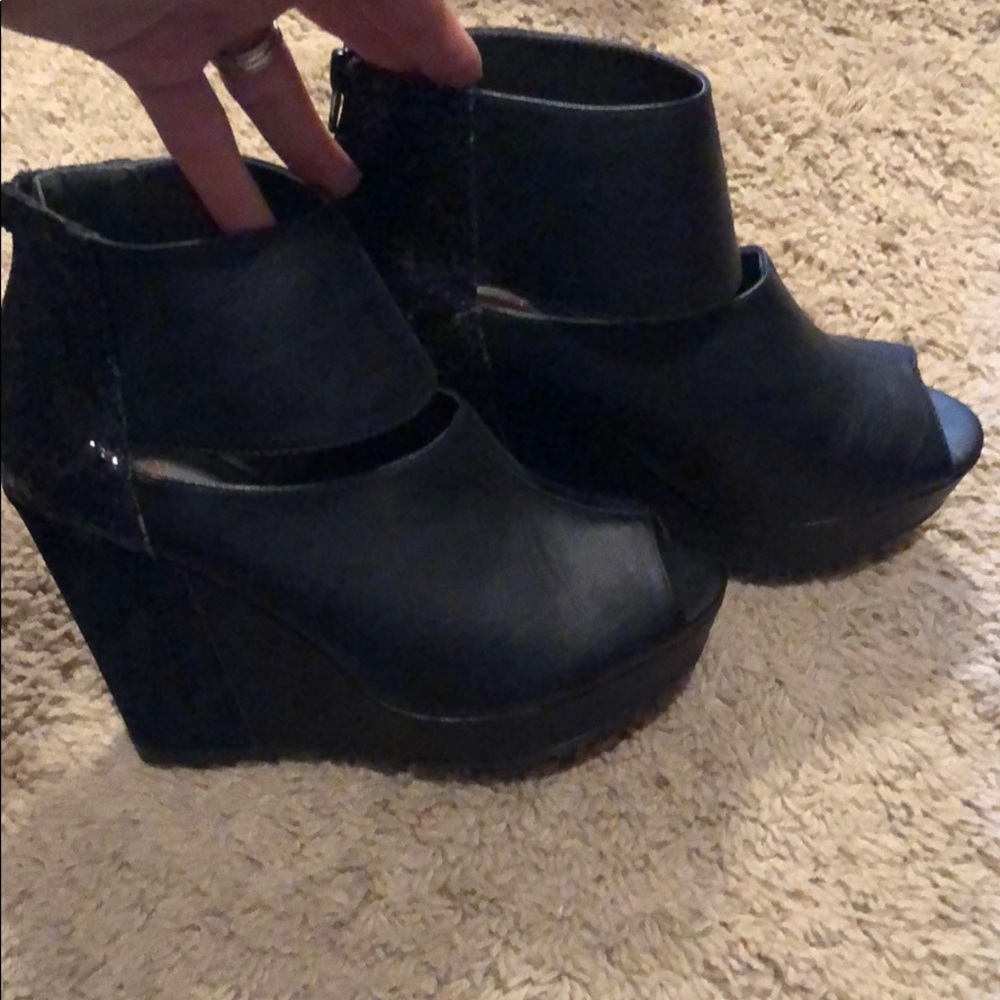 Wedges! Never worn
